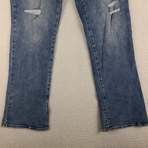 Express Jeans Womens XL 18 20 22 Skyscraper Mid Rise Ultra Hyper Stretch NEW NWT - Picture 2 of 14